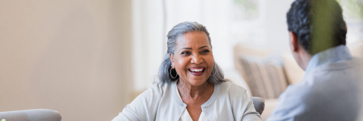 Virginia woman planning finances for long-term care with financial advisor